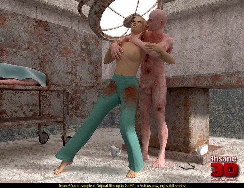 Insane 3D Scene With Zombie Insane 3D Porn Cartoon